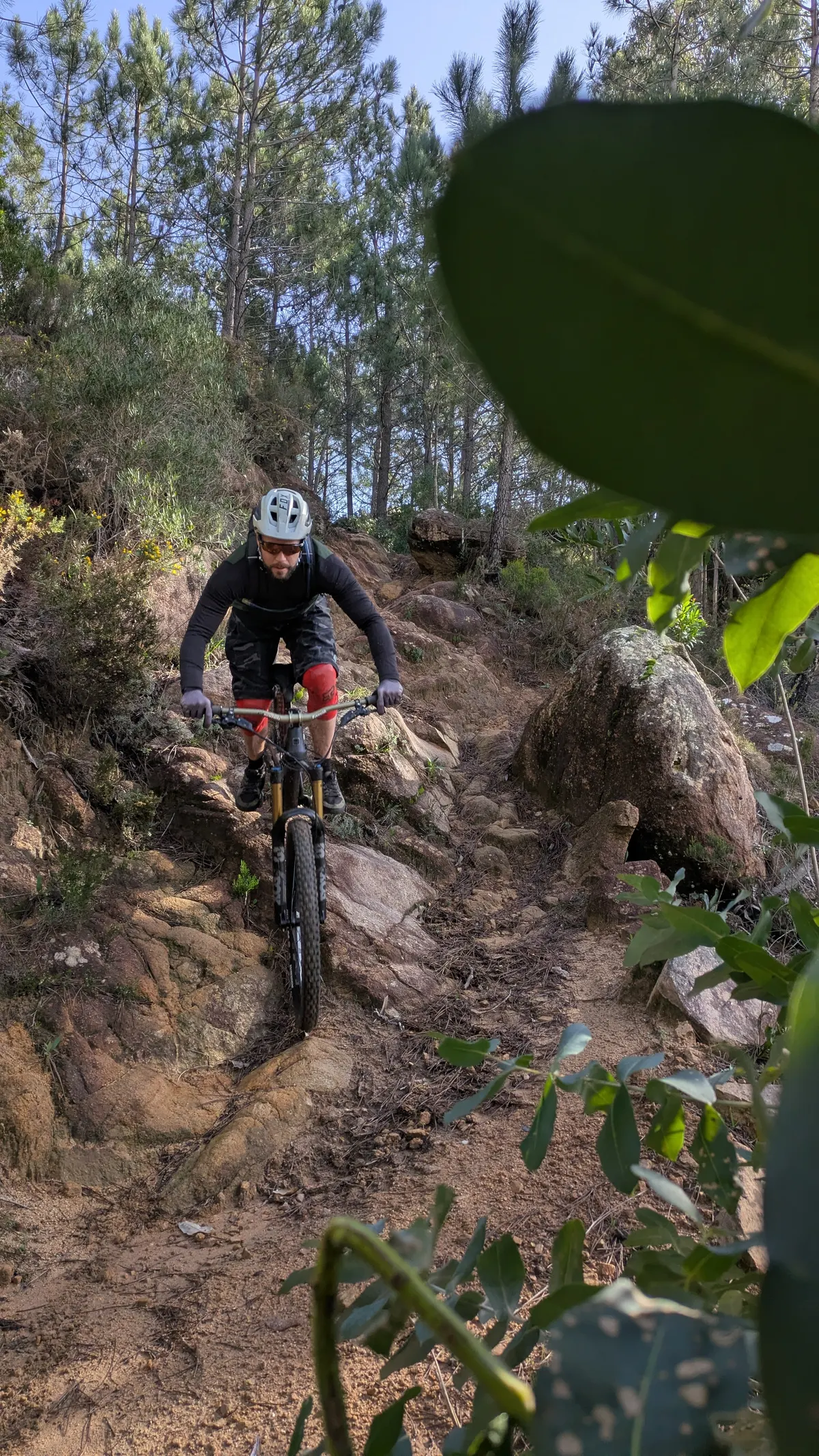 Mountain biking near Sintra, Portugal with Rent4Trail