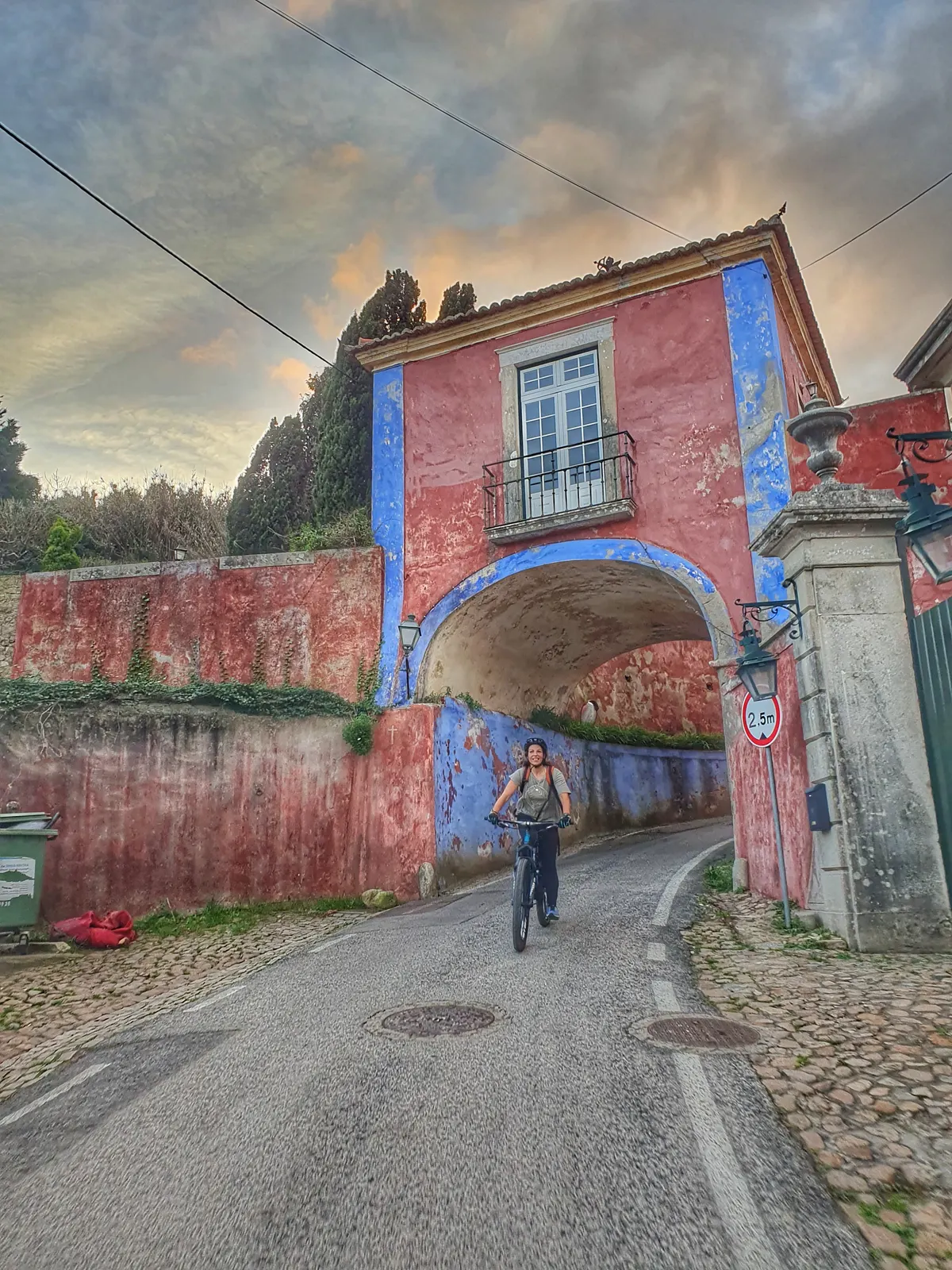 Mountain biking near Sintra, Portugal with Rent4Trail